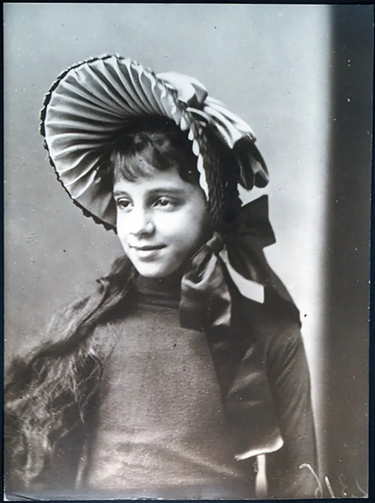 Ritratto di bambina '900 Ft 696 - Stampa 30x24 cm - Farabola Stampa ai sali d'argento