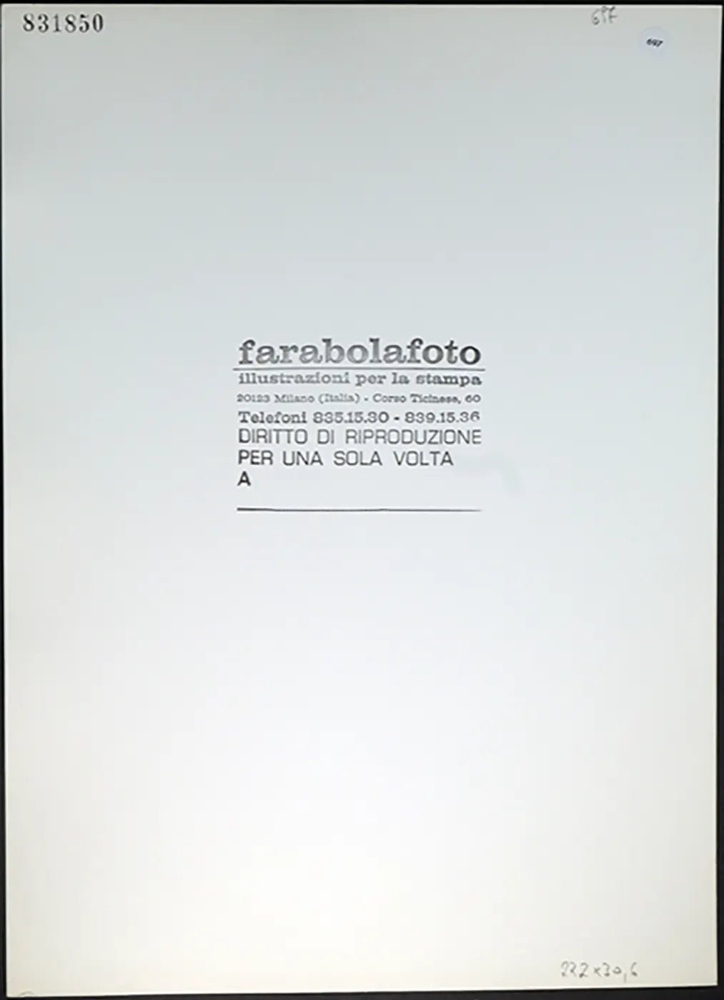 Ritratto di bambina '900 Ft 697 - Stampa 30x24 cm - Farabola Stampa ai sali d'argento