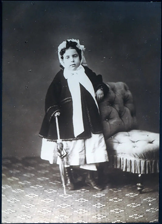 Ritratto di bambina '900 Ft 698 - Stampa 30x24 cm - Farabola Stampa ai sali d'argento