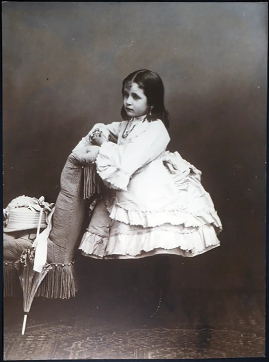 Ritratto di bambina '900 Ft 699 - Stampa 30x24 cm - Farabola Stampa ai sali d'argento