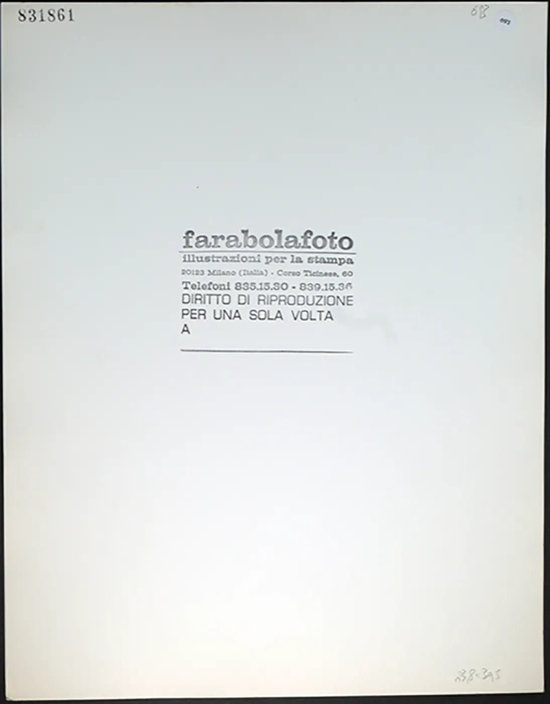 Ritratto di bambino '900 Ft 693 - Stampa 30x24 cm - Farabola Stampa ai sali d'argento