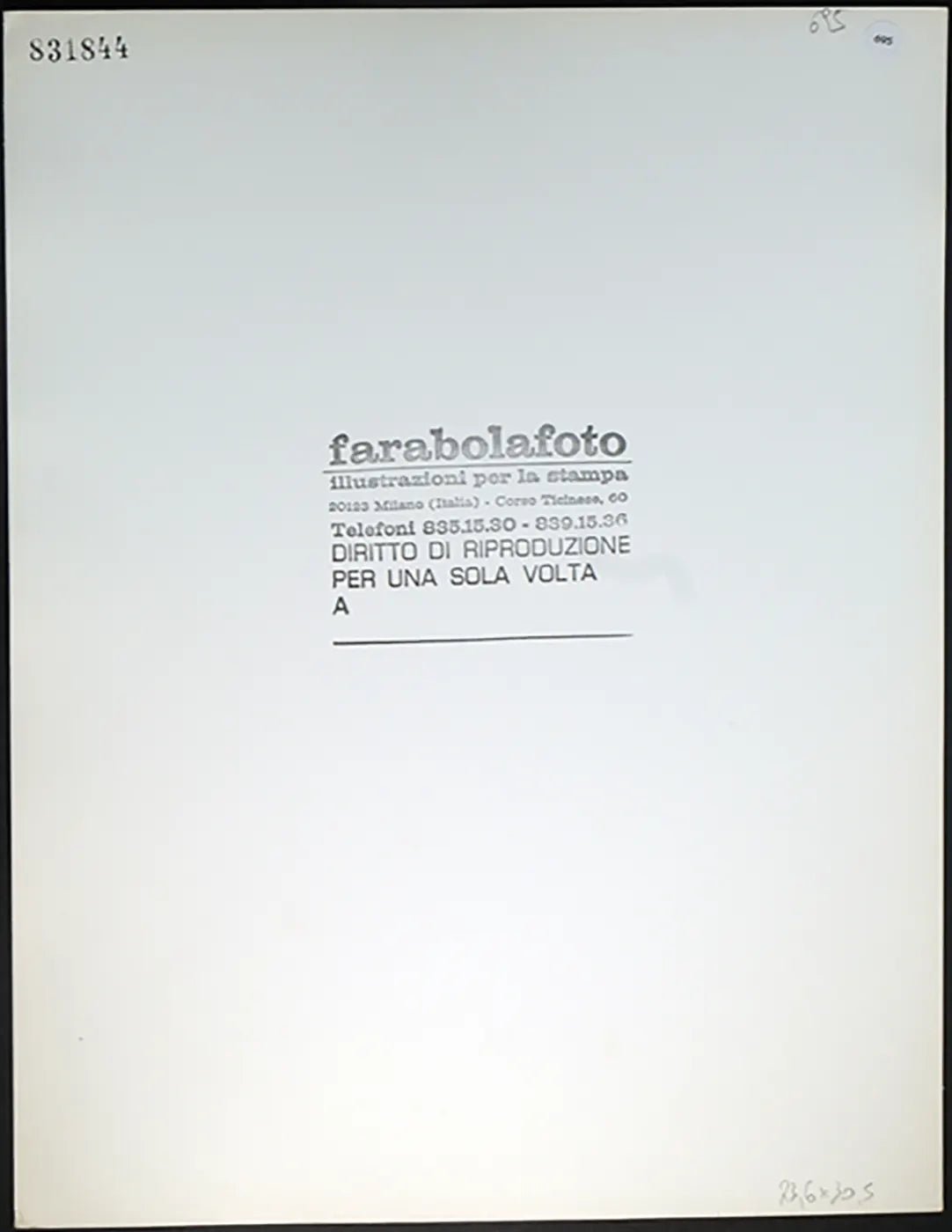 Ritratto di bambino '900 Ft 695 - Stampa 30x24 cm - Farabola Stampa ai sali d'argento