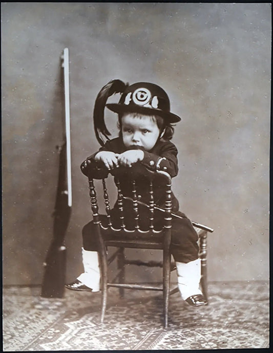 Ritratto di bambino '900 Ft 695 - Stampa 30x24 cm - Farabola Stampa ai sali d'argento