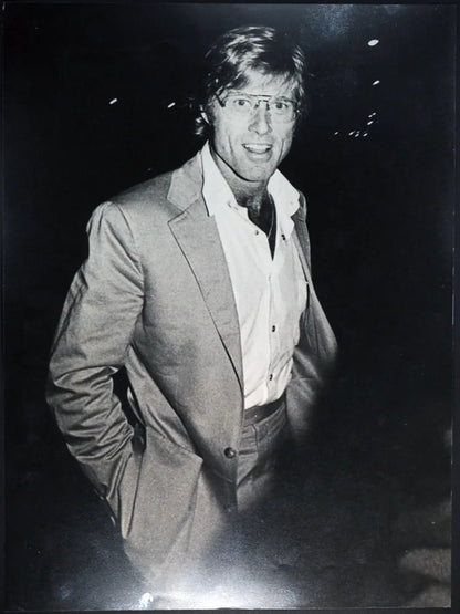 Robert Redford anni 80 Ft 459 - Stampa 27x37 cm - Farabola Stampa ai sali d'argento