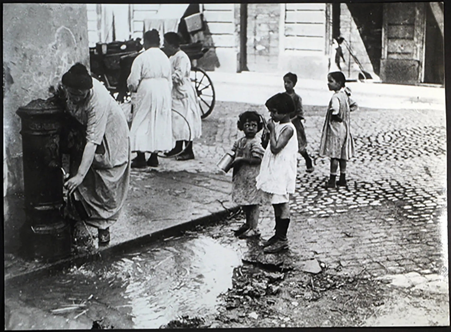 Fontanella, Roma 1900 Ft 715 - Stampa 30x24 cm - Farabola Stampa ai sali d'argento