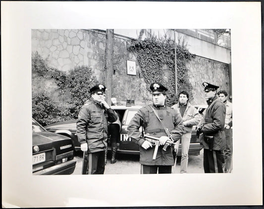 Roma Polizia Ambasciata Iraq anni 90 Ft 2121 - Stampa 24x30 cm - Farabola Stampa ai sali d'argento
