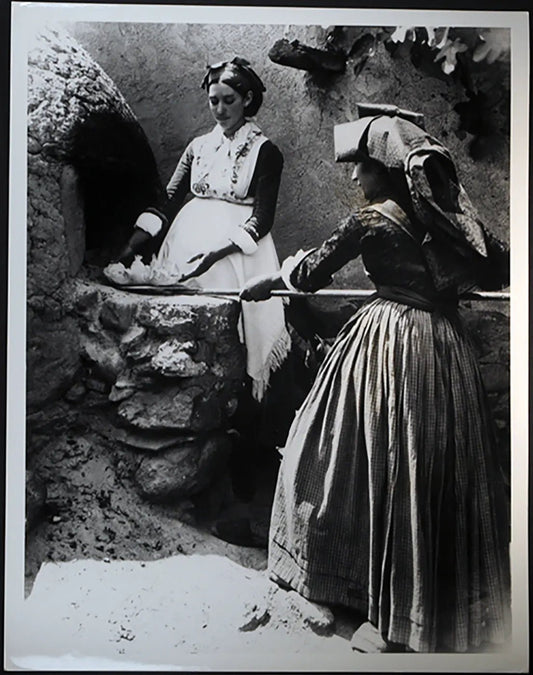 Sardegna Donne al forno 1890 Ft 793 - Stampa 30x24 cm - Farabola Stampa ai sali d'argento