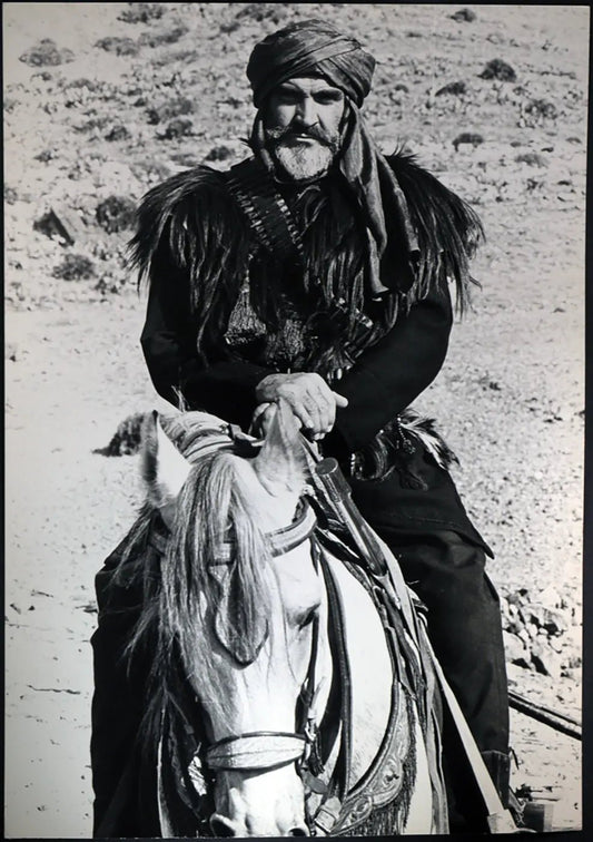 Sean Connery Film Il vento e il leone Ft 1004 - Stampa 24x37 cm - Farabola Stampa ai sali d'argento