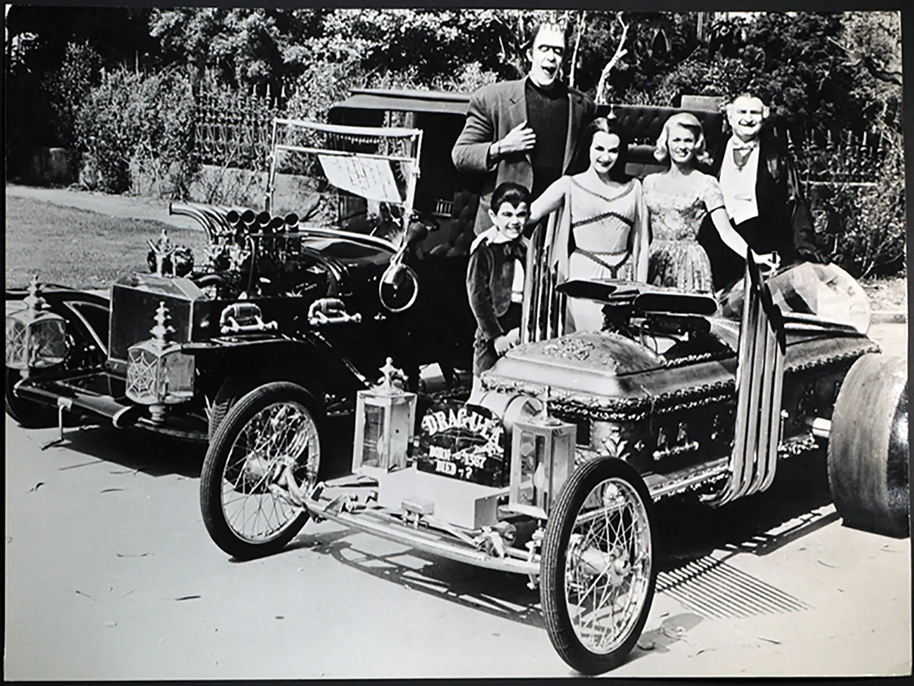 Serie Tv La famiglia Addams anni 60 Ft 622 - Stampa 27x37 cm - Farabola Stampa ai sali d'argento