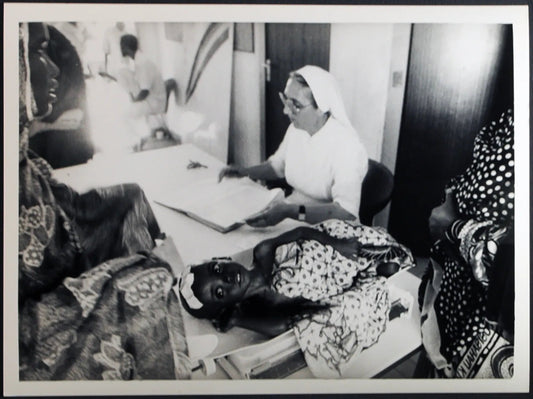 Somalia Assistenza a Modagiscio 1993 Ft 1441 - Stampa 24x18 cm - Farabola Stampa ai sali d'argento