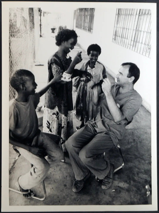 Somalia Assistenza medica 1993 Ft 1445 - Stampa 24x18 cm - Farabola Stampa ai sali d'argento