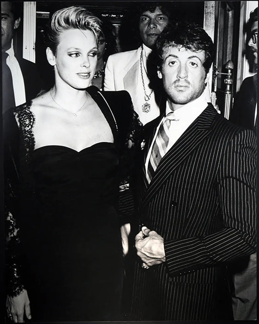 Sylvester Stallone Brigitte Nielsen 1985 Ft 899 - Stampa 27x37 cm - Farabola Stampa ai sali d'argento