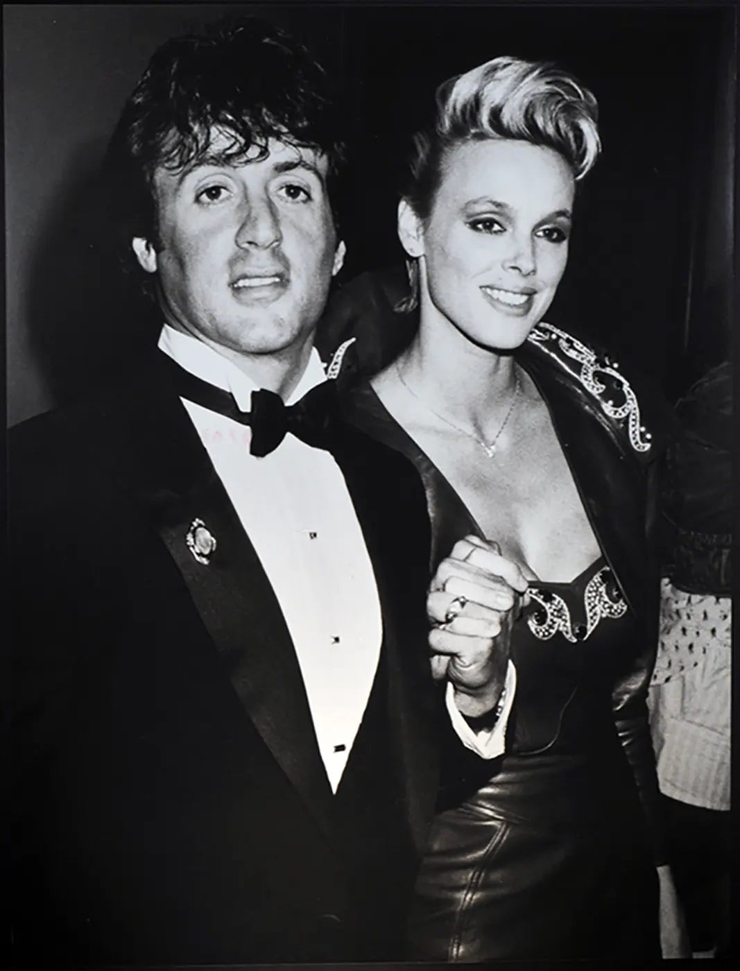 Sylvester Stallone Brigitte Nielsen 1985 Ft 900 - Stampa 27x37 cm - Farabola Stampa ai sali d'argento