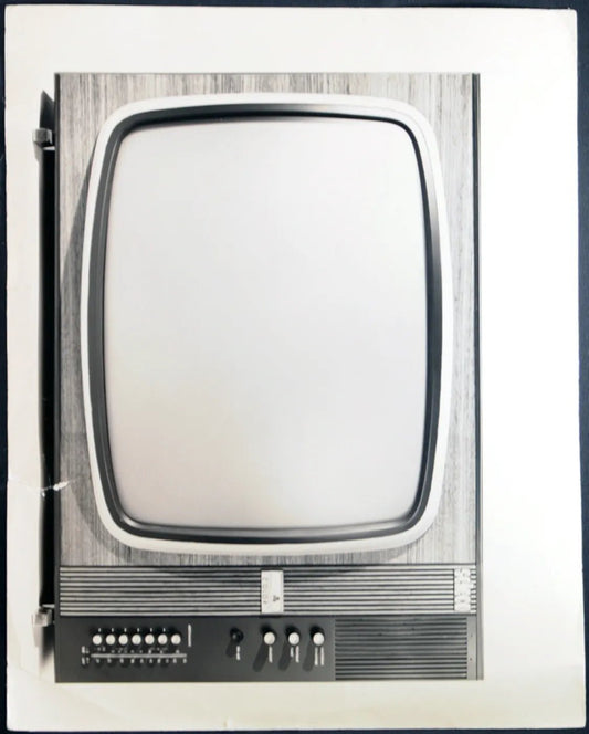 Televisore Seleco anni 60 Ft 1422 - Stampa 22x28 cm - Farabola Stampa ai sali d'argento