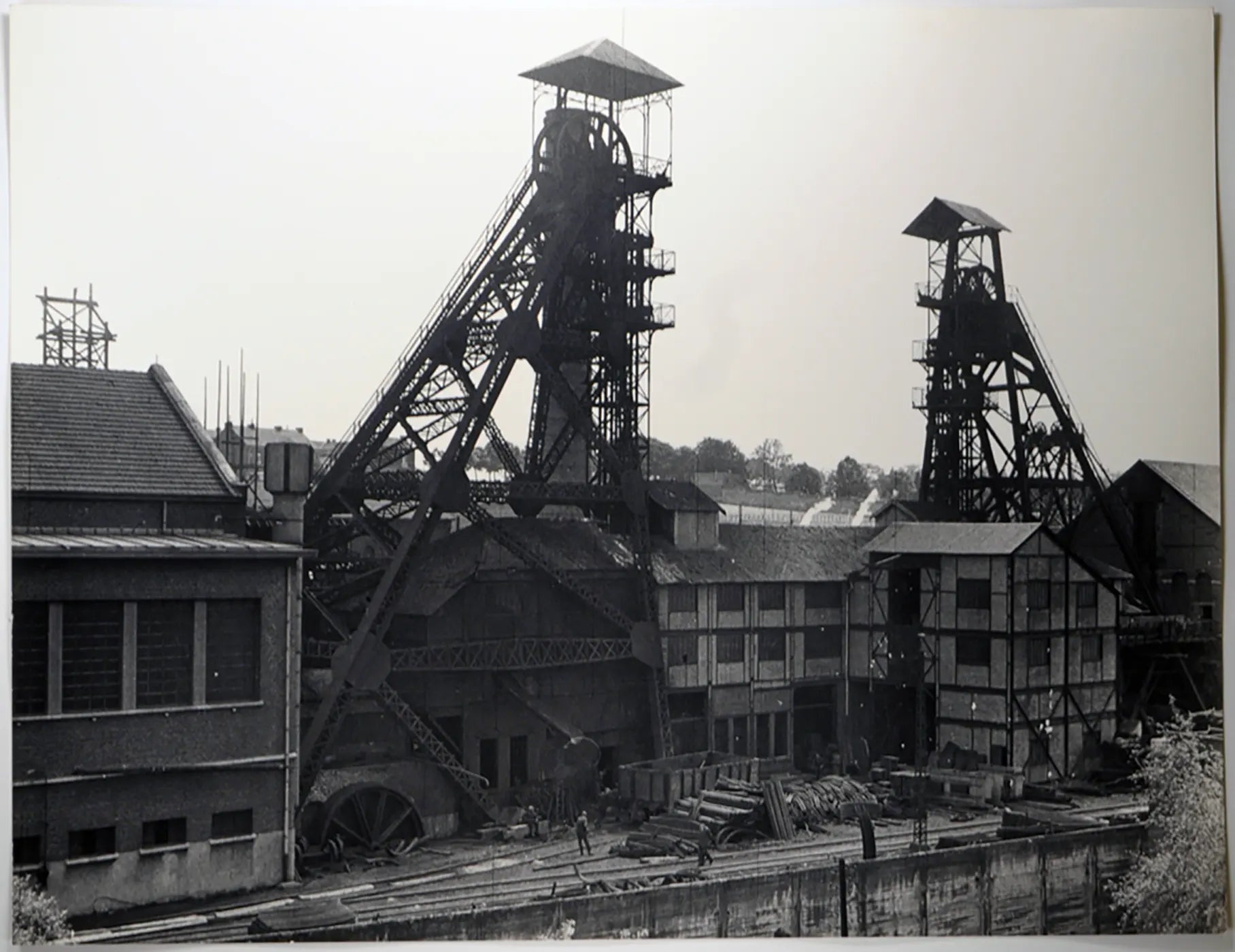 Tragedia di Marcinelle Miniera 1956 Ft 34618 - Stampa 30x24 cm - Farabola Stampa ai sali d'argento