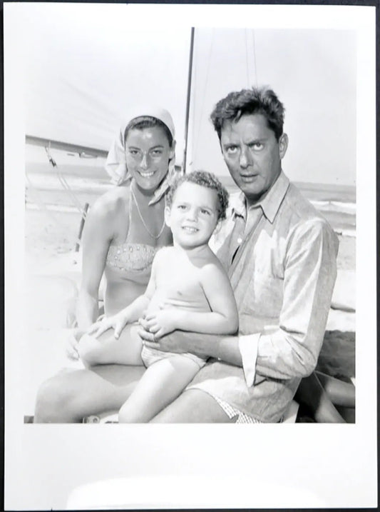Umberto Agnelli con la famiglia 1966 Ft 1834 - Stampa 24x18 cm - Farabola Stampa ai sali d'argento